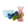 thumbnail image 6 of Mainstays 4-Pack Colored Glass Propagation Stations with Various Sizes for Indoor Plants, 6 of 9