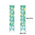 Weaklki Front Door Decor,Clearance Item,1 PCS Happy Easter Porch Banner
