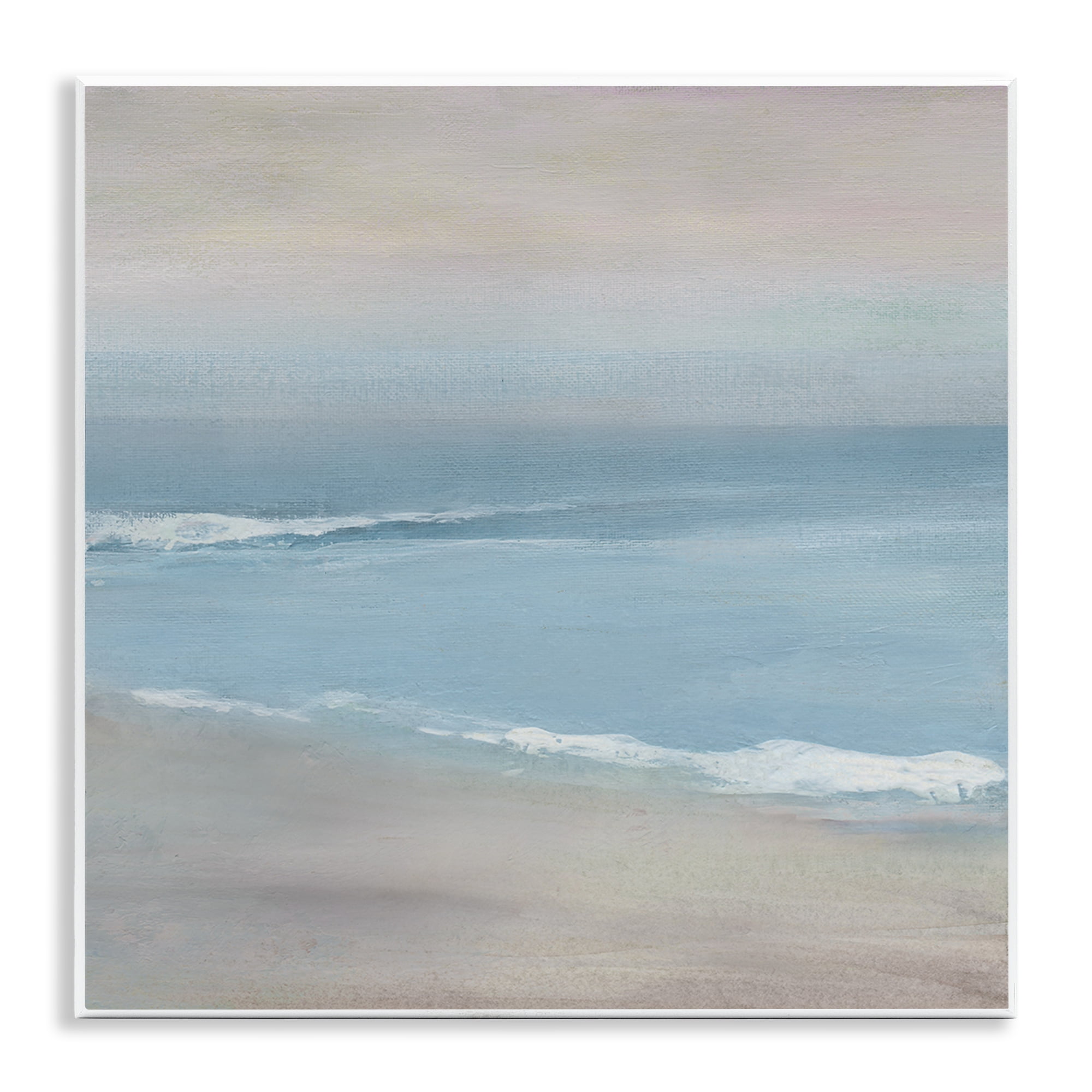 Sea Shoreline Horizon Scenery Coastal Painting Unframed Art Print