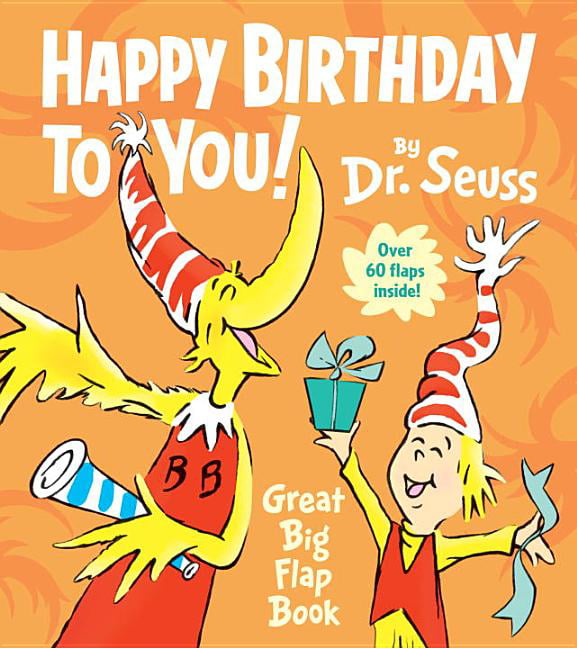 happy birthday to you great big flap book