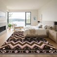 thumbnail image 3 of ODIKA 3'x5' Machine Washable Non-Slip Area Rug, Geometric Beige High Traffic Rug, Beige, 1184377, 3 of 7