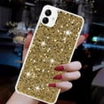 thumbnail image 2 of for Samsung Galaxy A05 Glitter Case, Cute Bling Sparkle Shiny Slim Soft Silicone Reflective Clear TPU Bumper Women Girls Shockproof Protective Phone Case for Samsung Galaxy A05, Gold, 2 of 5