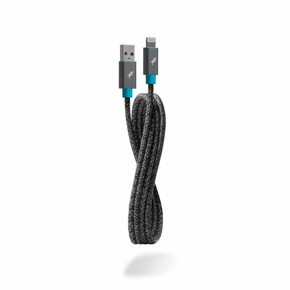 Nimble Powerknit USB-A Charger Cable 5.9ft - Grey