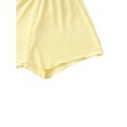 thumbnail image 2 of xiaxaixu Couleur Unie Manches Courtes Col Rond Pull + Pantalon Taille Haute, 2 of 6