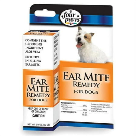 UPC: 0045663017309 | Four Paws Ear Mite Remedy for Dogs