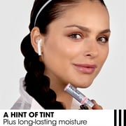 ChapStick Total Hydration Moisture + Tint Pink Nude Tinted Lip Balm Tube, 0.12 Oz