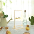 thumbnail image 2 of Shisuyan Clear Menu Display Stand Desktop Poster Holder Acrylic Sign Holder for Restaurants with Base, 2 of 9