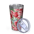 thumbnail image 2 of 16oz Tumblers Pioneer Flower Stainless Steel Vacuum Insulated Double Wall Travel Tumbler Cups Mug with Lid and Straw,Cleaning Brush for Coffee,Tea, 2 of 4