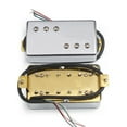 thumbnail image 6 of SIEYIO Metallic Guitar Neck Bridge Pickup Double Coil 12 Hole Humbucker Pickup, 6 of 10