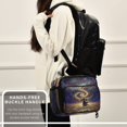 thumbnail image 6 of Insulated Lunch Bag 6L Leak-Proof Lunch Box with Shoulder Strap Multiple Pockets Lunch Tote Mystical Silhouette, 6 of 9