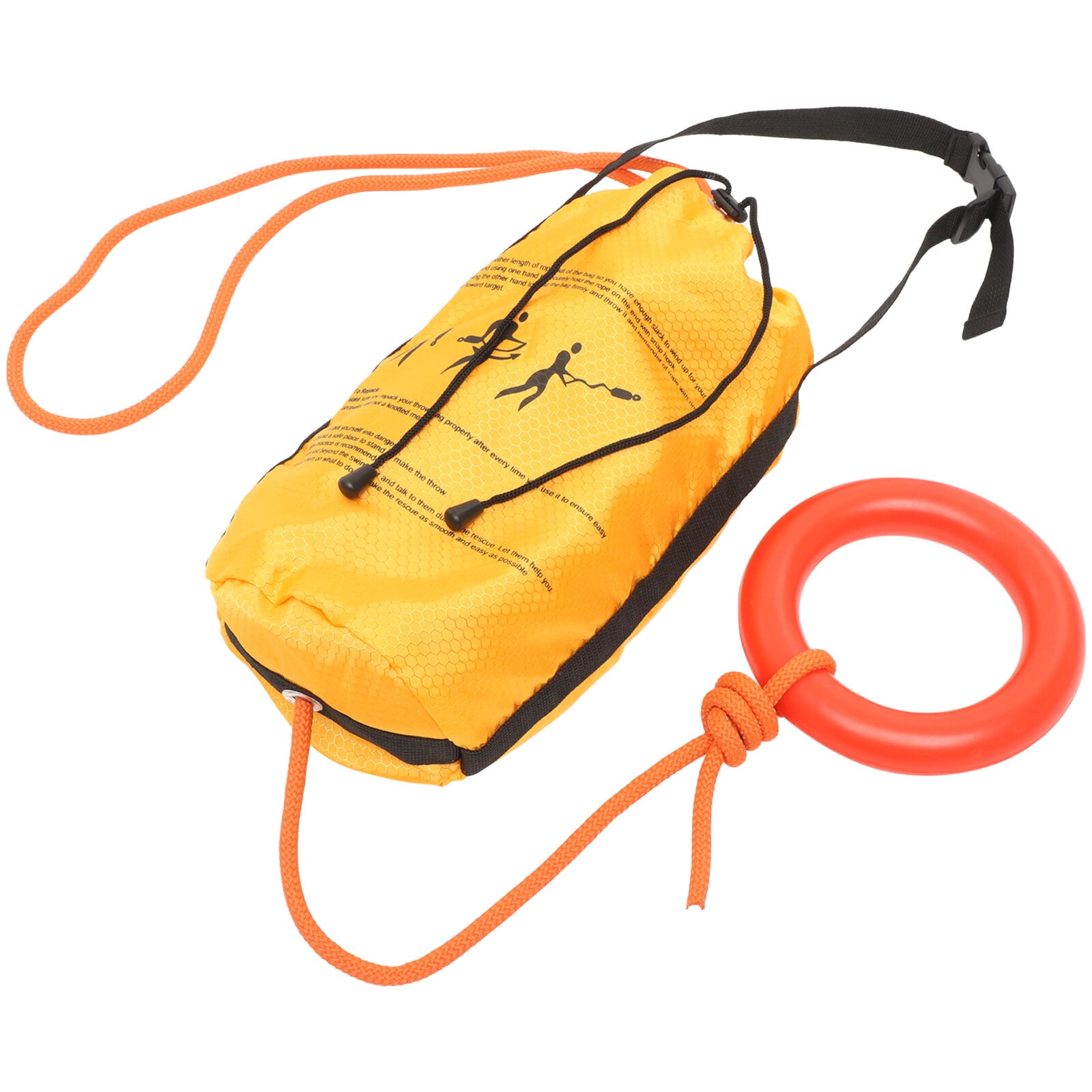 Water Floating Life Line Rescues Throw Rope Bag Water Sports Kayaking