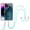 Green, variant on Allytechgroup Compatible with iPhone 16 Case with Lanyard, Slim Lightweight Shockproof Bumper Phone Case for iPhone 16 for Wome Girls, Blue