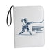 thumbnail image 2 of Estuche de exhibición para tarjetas coleccionables de hockey con cremallera y 400 bolsillos Blanco, 2 of 9