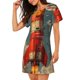 thumbnail image 2 of Fotbe Rusty Rocket Launch Bata de Dormir para Mujer con Estampado, Camisón de Algodón de Manga Corta, Ropa de Dormir Casual, 2 of 6