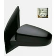 thumbnail image 2 of For Nissan Sentra 2007-2012 Door Mirror Driver and Passenger Side | Pair | Power View | Non-Heated | Smooth Black | Prime | Non-Folding | NI1320167, NI1321167 | 96302ET01E, 96301ET01E, 2 of 4