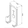thumbnail image 2 of Relyard Tool Hook Set for Metal Outdoor Storage Garden Shed, 2 of 3