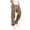 Beige, variant on Cargo Pants for Men Solid Casual Multiple Pockets Outdoor Straight Type Fitness Pants Cargo Pants Trousers Red,4XL