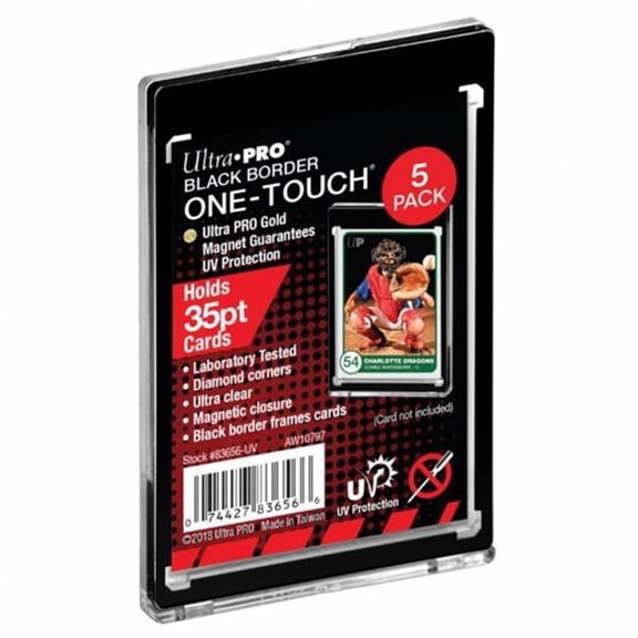 35PT One-Touch Playing Cards - Black Border
