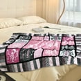 thumbnail image 5 of Wedding Anniversary Blanket 1 Year for Women Men - Happy 1st Anniversary 50"" X 60"" Soft Throw Blanket - Romantic Gift for Couple Wife Husband, 5 of 5