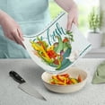 thumbnail image 3 of Cut N' Funnel "Eat Fresh" Designer Flexible Plastic Cutting Board Mat, 3 of 7