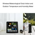 thumbnail image 1 of Humidity Temperature And Wireless And Clock Outdoor Meteorological Indoor Meter Household Appliances,1X Host 1X Outdoor Unit 1X Charging Cable 1X Instruction Manual Clearance, 1 of 9