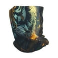 thumbnail image 2 of KLL Forest Meditating Tiger Pirnt Wicking Running Beanie Head Wrap Cycling Bandana for Men Women, 2 of 8