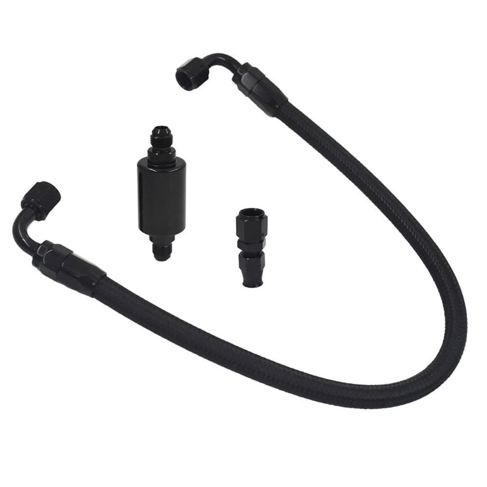 Labwork AN6 Fuel Line Hose Filter & Adapters Fit for 1988-2001