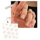 thumbnail image 1 of Uñas postizas a presión, regalos para mujeres, uñas cortas a presión, uñas postizas cortas con pegamento reutilizable, 12 tamaños, parche de 2 ml, 1 of 4