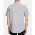 thumbnail image 2 of Ezekiel Chemises à Rayures Chevron Coupe Régulière pour Hommes, Gris, XX-Grand, 2 of 5