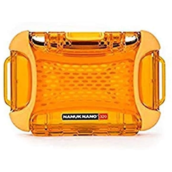 Nanuk 320-0003 Nano Series Waterproof Medium Hard Case for Phones, Cameras and Electronics(Orange)