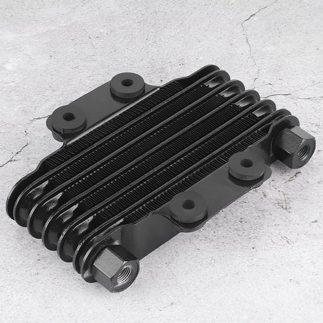 Enfriador de aceite de motor, accesorio para motocicleta con enfriador de aceite de motor de 6 filas Mejore su experiencia