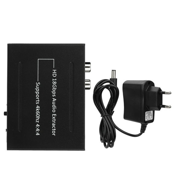 ZOUSSIQI HDMI to HDMI 18Gbps Audio Extractor 4K * 2K SPDIF + RCA l R EL225#29180