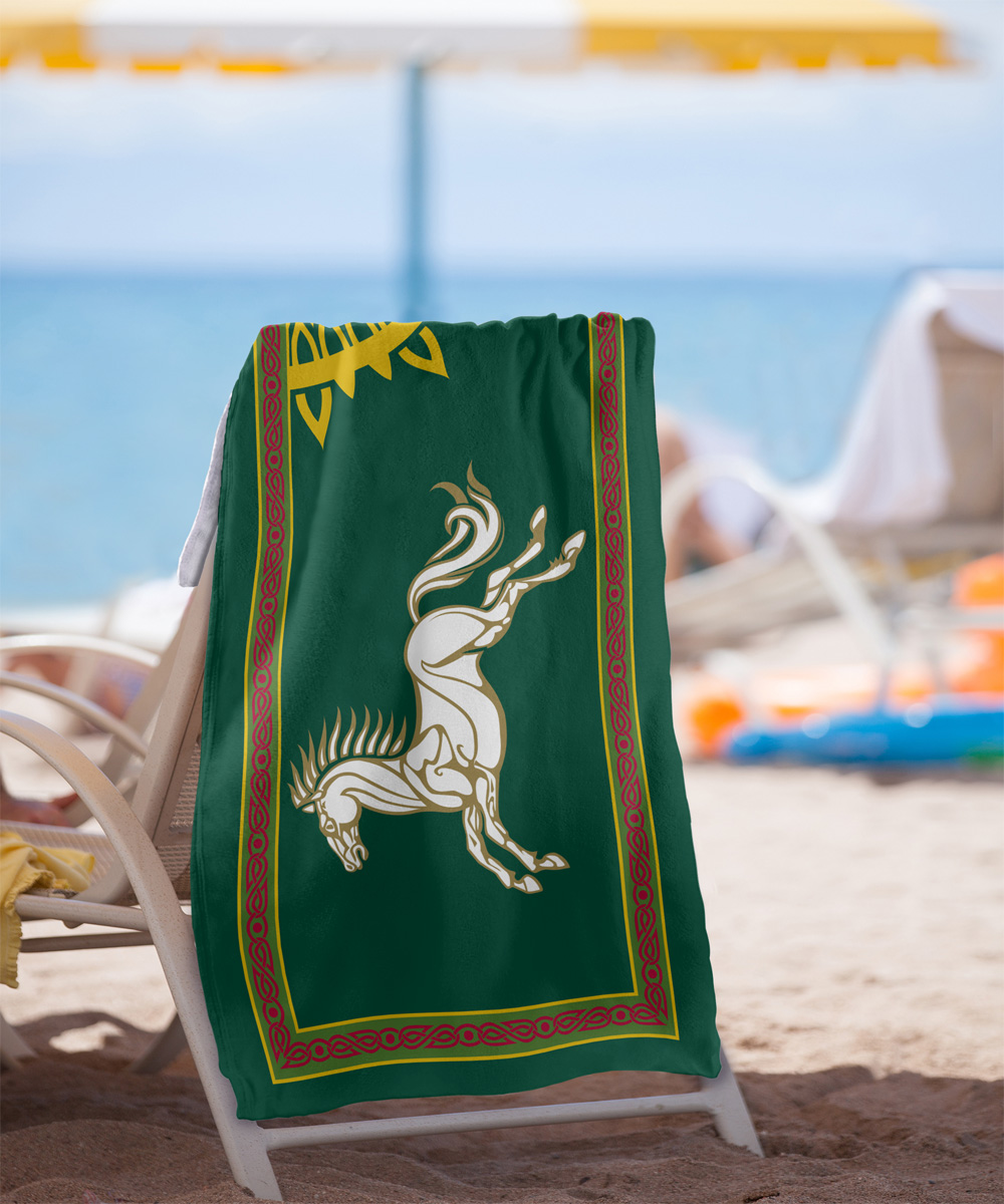 The Lord of The Rings 30'x60' Rohan Banner Beach Towel