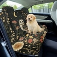 thumbnail image 3 of Xoenoiee Owl Mushroom Moon Flower Print Waterproof Backseat Cover Waterproof Rear Bench Towel Seat Covers, Car Seat Protector for Gym Swimming, Universal Fits for Truck Van and SUV, 3 of 7