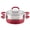 Red Shimmer, variant on Rachael Ray Create Delicious Aluminum Nonstick Steam Set, 3-Quart, Red Shimmer