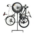 thumbnail image 3 of ChicHomey 5-Slot Bike Floor Stand for 18-Inch Bikes,Steel V-Bracket,Space-Saving Vertical Storage for Garage & Basement (Black),154.32lbs Capacity, 3 of 11