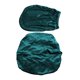 thumbnail image 3 of Funda para silla de computadora, 2 piezas, protector de muebles, funda para asiento de silla de oficina verde oscuro, 3 of 9