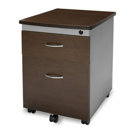 55106 Walnut Office Furniture 24 Inch Tall Melamine Top Versatile