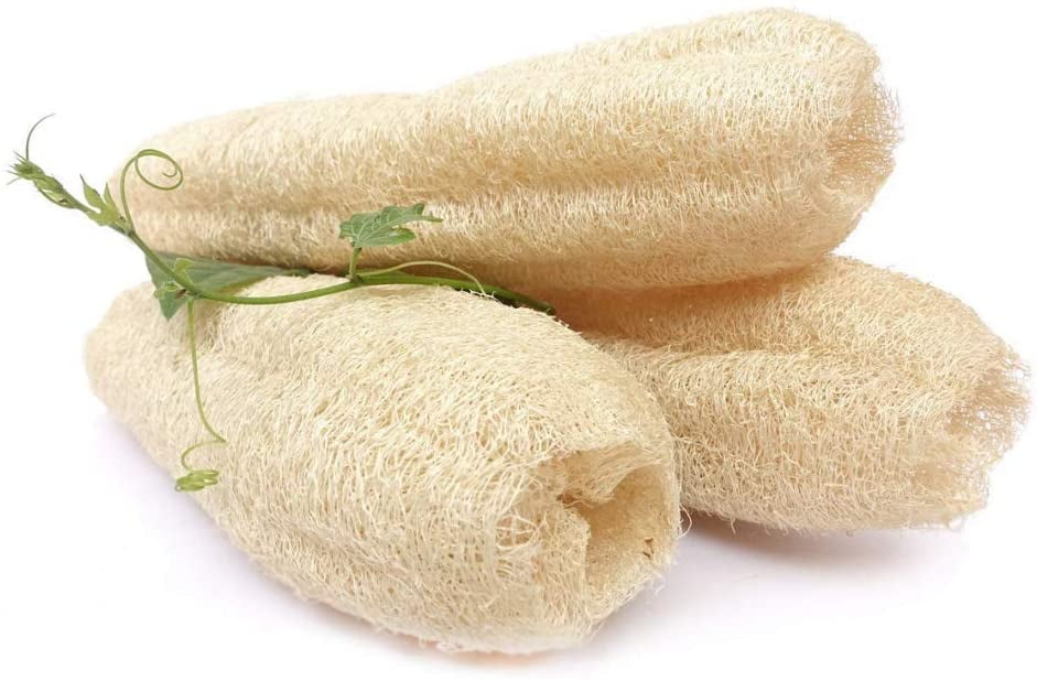 Natural Loofah Exfoliating Body Sponge Scrubber, Back Scrubber, Made with Eco-Friendly Biodegradable Shower Luffa Sponge, Loofah Women and Men - Walmart.com