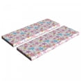 thumbnail image 1 of Stars Bench Cushion Set of 2, Watercolor Colorful Stars with Various Designs Dots Stripes Doodle Pattern, Standard Size Foam Pad and Decorative Cover, Multicolor, by Ambesonne, 1 of 4