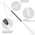 thumbnail image 3 of Plastic Dressing Aid Multicolor Plastic Sock Aid Dressing Stick Long-Handled Shoehorn Assistive Device for Seniors Rkxzt, 3 of 8