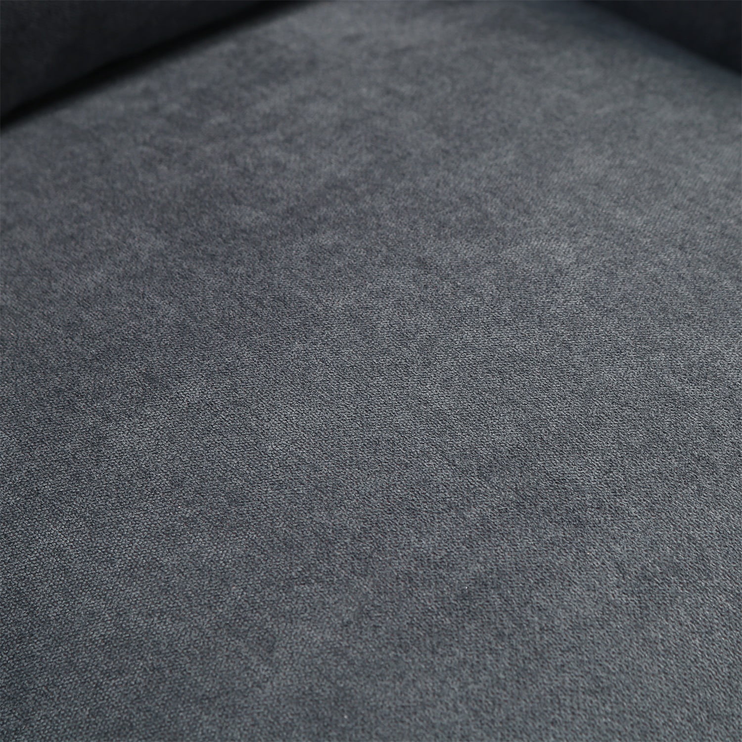 Kadyn Upholstered Fabric Sofa, Modern Upholstered Linen Fabric Sofa with pillow, Fabric Sofa Couch for Living Room, Dark Grey