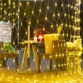 thumbnail image 5 of Solar Net Lights under $5! Yannianjz Solar Powered Fishnet Lights for Outdoor, 192 LED Net Lights with 8 Modes, Waterproof Garden Lights for Yard Patio, Decorative Net Lights for Christmas Holiday, 5 of 9
