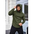 thumbnail image 5 of COOFANDY Men's Muscle Fit Long Sleeve Athletic Gym Pullover Workout Sweatshirts Hoodies, 5 of 10