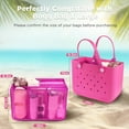 thumbnail image 2 of XL Bogg Bag Mesh Insert Organizer Pouch Lightweight Divider Pocket Compatible with Original Large Beach Tote Bag Inner Storage Accessories, 2 of 7
