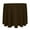 Espresso, variant on Ultimate Textile Reversible Shantung Satin - Majestic 108-Inch Round Tablecloth Espresso Dark Brown