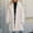 Beige, variant on Ofreoo Winter Jackets for Women Faux Fur Coat with Solid V-neck,Holiday,Wedding,Party ,Christmas Clearance