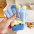 thumbnail image 5 of hengsof Kids Winter Gloves Toddler Warm Full Finger Knitted Mittens for Girls and Boys, 5 of 6