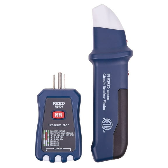 Reed Instruments Circuit Breaker Finder with Built-In GFCI R5500