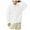 White, variant on Kids Heavyweight Zip Up Hoodie Jacket Premium Kangaroo Pocket Long Sleeve Durable Everyday Sweater 3-12Y(Beige,4-5 Years)